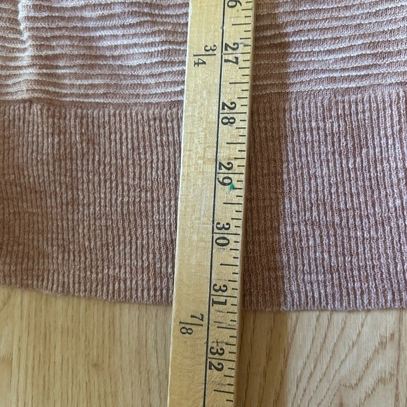 Madewell Summer Ryder Blush Stripe Open Cardigan Sweater XS - Picture 6 of 6